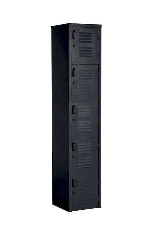 locker (casillero) 5 puertas metalico 180x38x45 cms