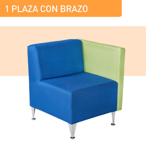 sofa asturias 1 plaza con brazo