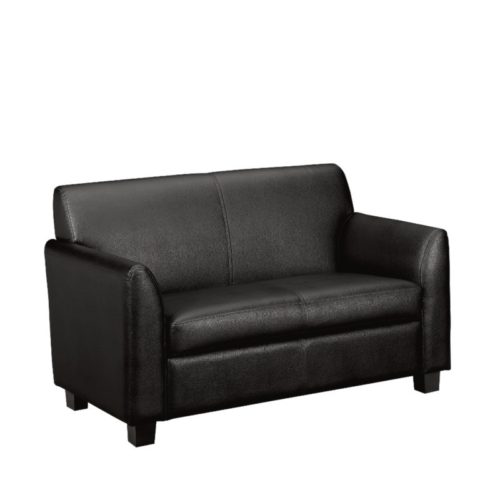 sofa de 2 plazas vl872st11 negro