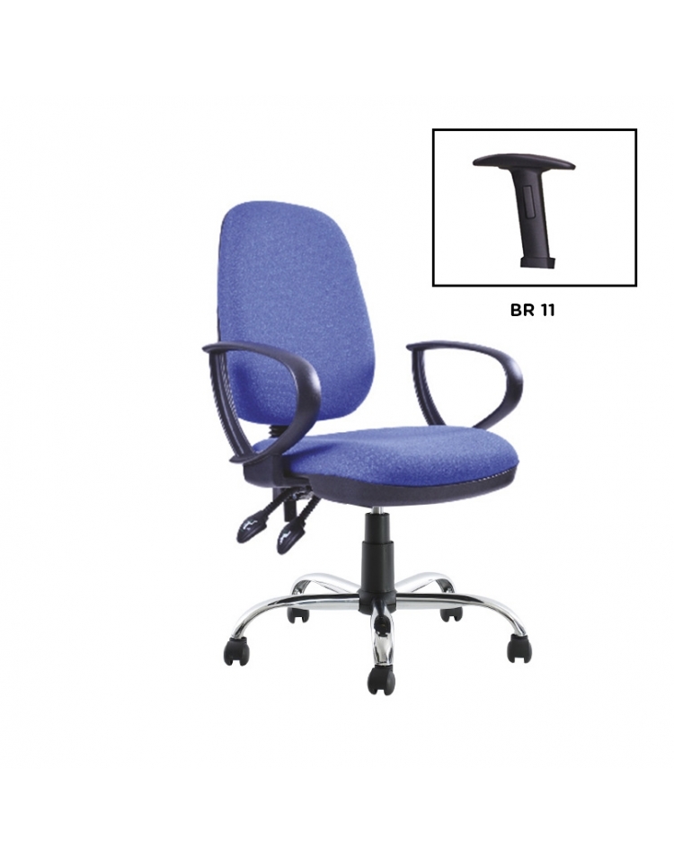 Silla operativa de respaldo alto modelo BM 620