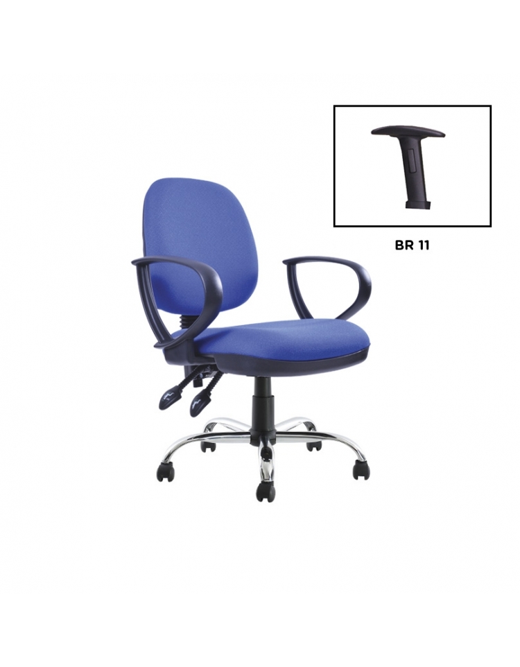 Silla operativa de respaldo alto modelo BM 631