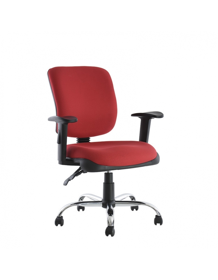 Sillón operativo de respaldo bajo de alto rendimiento modelo BM 2301 BR11