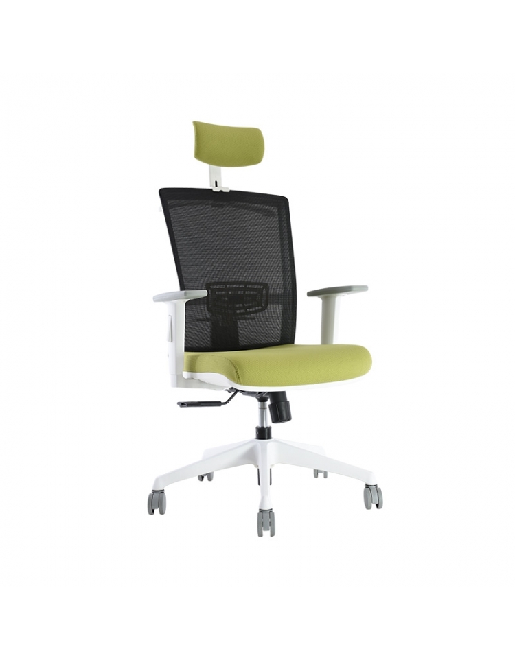 Sillón para direccion de respaldo alto tapizado en malla modelo BM 7800