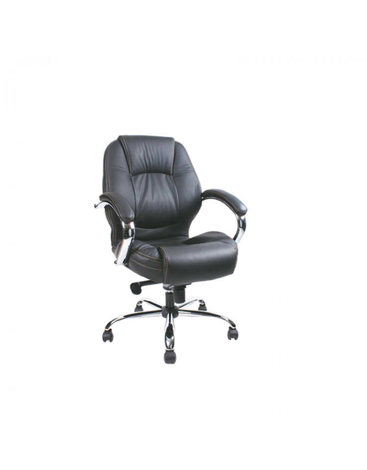 Sillón semiejecutivo en piel modelo BM 9101