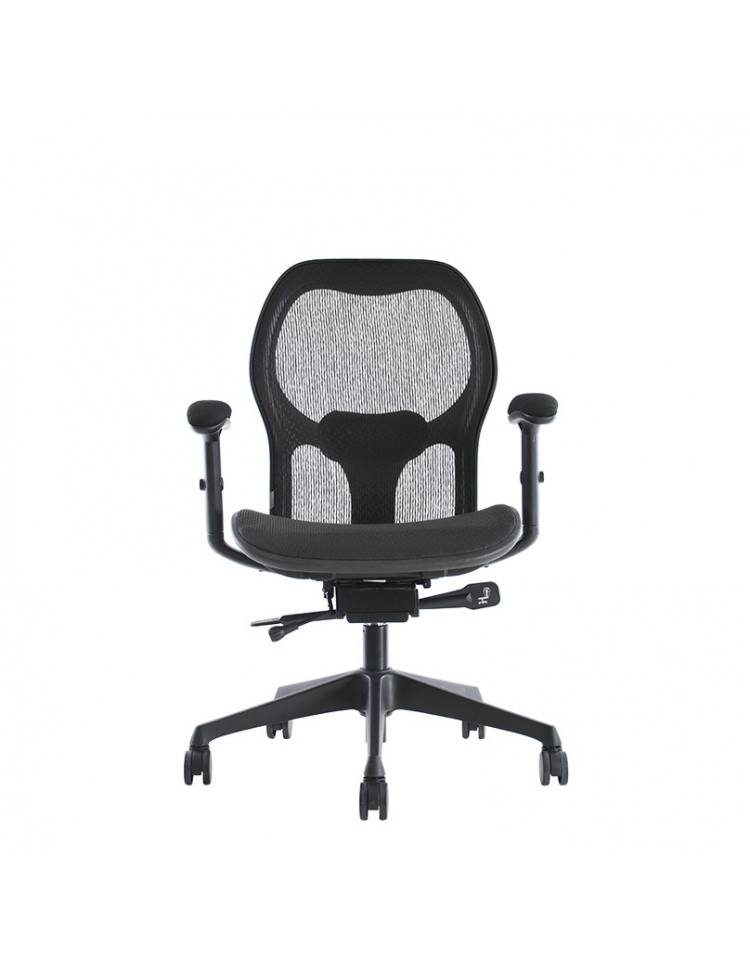 Sillón semiejecutivo tapizado en malla modelo BM 8401