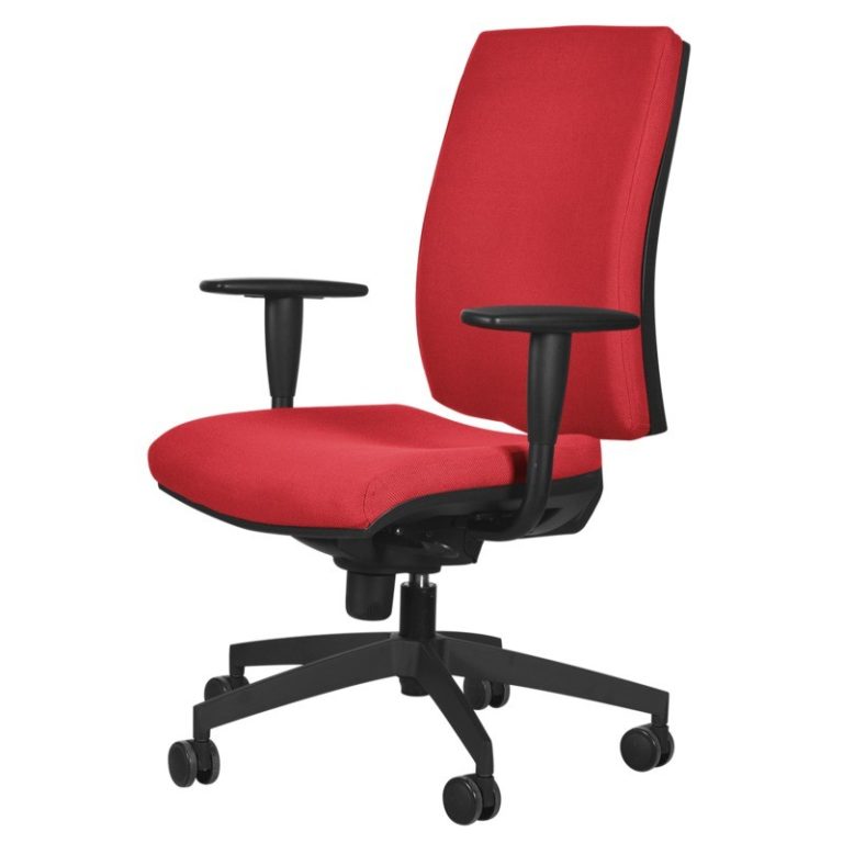 silla ejecutiva lizardi rojo